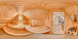 In der Sauna
